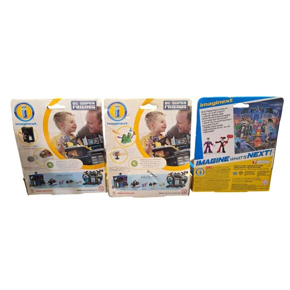 DC Comics Super Friends Two face, Riddler, The Joker & Harley Quinn New - Picture 8 of 10